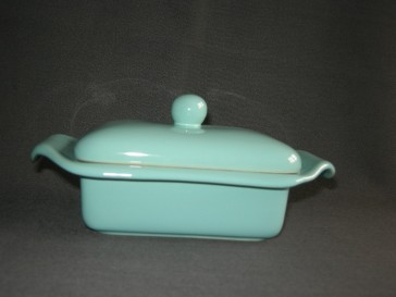 Huizen pastel aqua botervloot