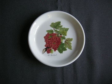 Portmeirion Pomona cakebordje O11,5 cm. The Red Currantle