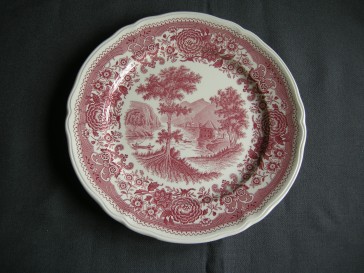 Villeroy & Boch Burgenland rood ontbijt- / dessertbord