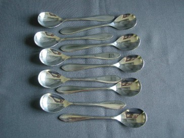 Gero Zilmeta model 718 puntfilet dessertlepels 14,5 cm.
