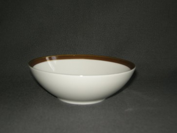 Thomas Medaillon bruin - goudkleurige decorrand dessertschaaltje