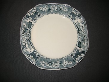 Societe Ceramique Victoria petrol dinerbord