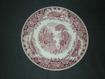 Petrus Regout Castillo rood dinerbord