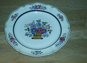Wedgwood Queens Shape Floral dinerbord