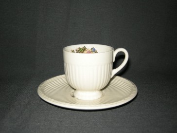 Wedgwood Conway espressokop & schotel