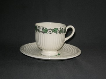 Wedgwood Stratford espressokop & schotel