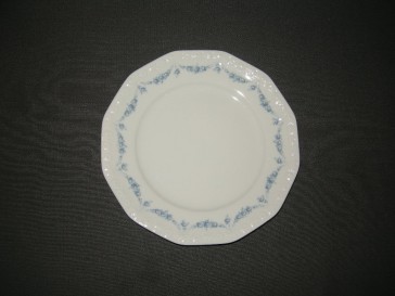 Rosenthal Maria Rosenkante Blau gebaksbordje