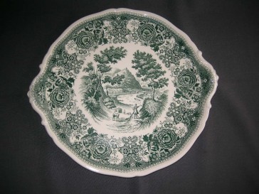 Villeroy & Boch Burgenland groen gebakschaal