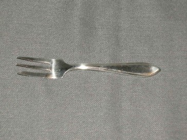Sola verzilverd model puntfilet gebaksvorkje