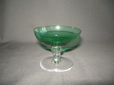 Kristalunie Maastricht carnavalsglas K11 donkergroen