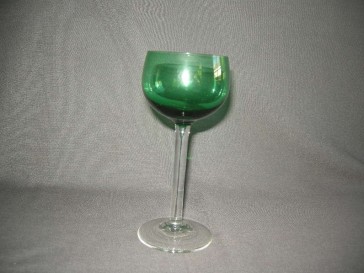 Kristalunie Maastricht carnavalsglas K23 donkergroen