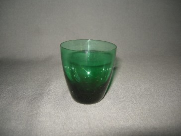 Kristalunie Maastricht carnavalsglas K2 donkergroen
