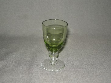 Kristalunie Maastricht carnavalsglas K5 lichtgroen
