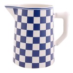 KOM Amsterdam Depot d'Argonne  schenkkan Damier no. 1 kleur blauw