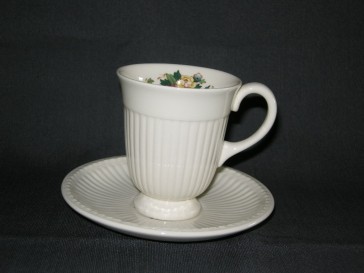 Wedgwood Conway koffiekop & schotel