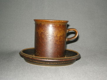 Arabia Ruska koffiekop & schotel
