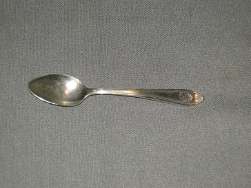 Gero verzilverd model 618 puntfilet koffielepeltje 11,5 cm. 