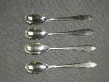 Gero Zilmeta model 718 puntfilet koffielepeltjes 11,5 cm.