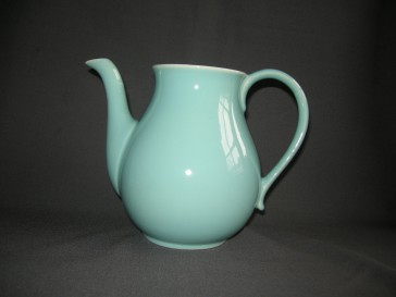 Huizen pastel aqua koffiepot zonder deksel