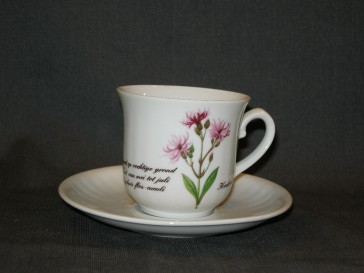 Libelle Wilde Planten kop & schotel koekoeksbloem