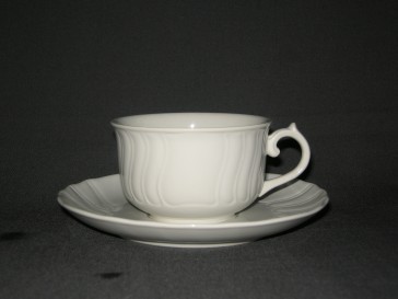 Villeroy & Boch Diamant wit kop & schotel