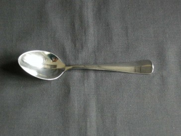 Gero verzilverd model 20 Haags Lofje lepel 14,5 cm. 