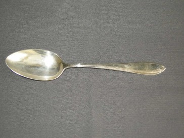 Gero verzilverd model 618 puntfilet lepel 21 cm.