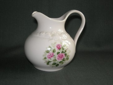 Hütschenreuther Porcelaine Rose decor kleine rozen melkkannetje