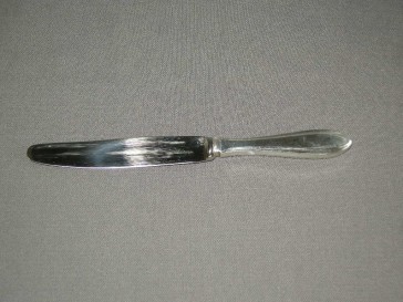 Nieuwpoort verzilverd puntfilet mes 20,5 cm.