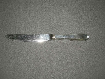 Gero verzilverd model 618 puntfilet mes met gladde snijrand 21 cm.