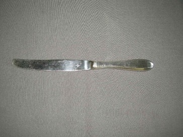 Gero verzilverd model 618 puntfilet mes met gladde snijrand 24,5 cm.