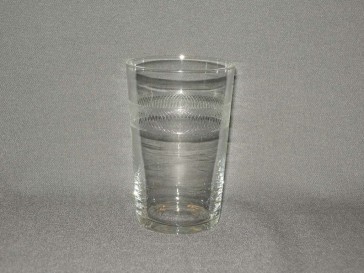 gebruikt glas rollend geld O6,5 cm.