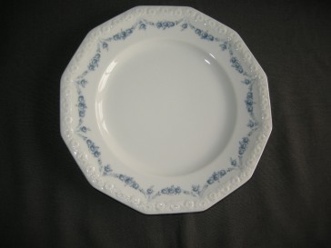 Rosenthal Maria Rosenkante Blau ontbijtbord