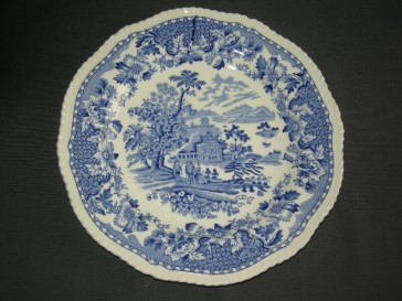 Woods Seaforth blauw ontbijtbord