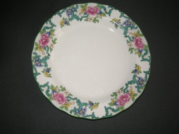 Royal Doulton Floradora green ontbijtborden