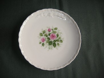 Hütschenreuther Porcelaine Rose decor kleine rozen ontbijtborden