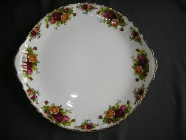 Royal Albert Old Country Roses presenteerschaal 31 x 28,5 cm.