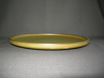 Lucie Q. Bakker Quirina schorsgroen presenteerschaal O28 cm. groen