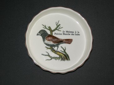 Villeroy & Boch Paradiso quicheschaaltje Le Moineau à la Poitrine Blanches des Indes