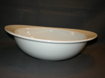 Fris Edam Symfonie lichtblauw effen schaal 26,5 x 22,5 x 7 cm.