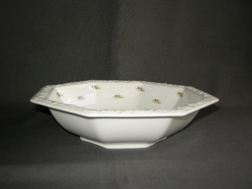 Rosenthal Maria Moosrose saladeschaal, decor sleets