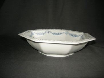 Rosenthal Maria Rosenkante Blau saladeschaal