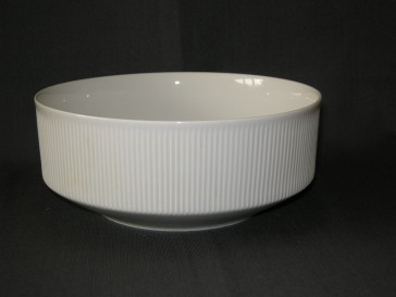 Arzberg Cannelee wit saladeschaal O19,5 cm. met beschadiging