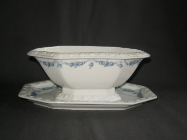 Rosenthal Maria Rosenkante Blau sauskom