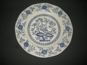 Wedgwood Blue Onion schaal O28 cm.