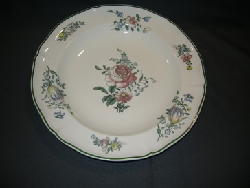 Villeroy & Boch Alt Strassburg oud stempel schaal rond plat O32 cm.