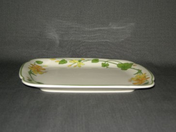 Villeroy & Boch Geranium schaaltje 20,5 x 17 cm.