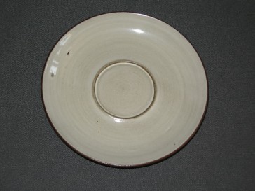 Zaalberg middelbruin / creme schotel