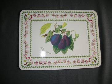 Portmeirion Pomona snijplankje 29 x 21,5 cm. The Reine Claude Plum