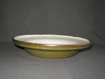 Lucie Q. Bakker Quirina schorsgroen soepbord O20,5 cm.